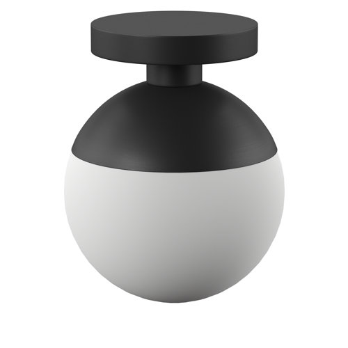 Mercury Row® Yearby Glass Semi Flush Mount & Reviews Wayfair